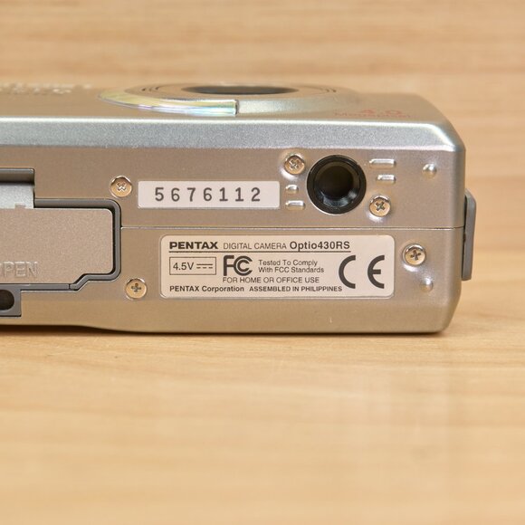 Pentax Optio 430RS / 4MP Digital Camera / 3x Optical Zoom / Tested & Working - Picture 8 of 8